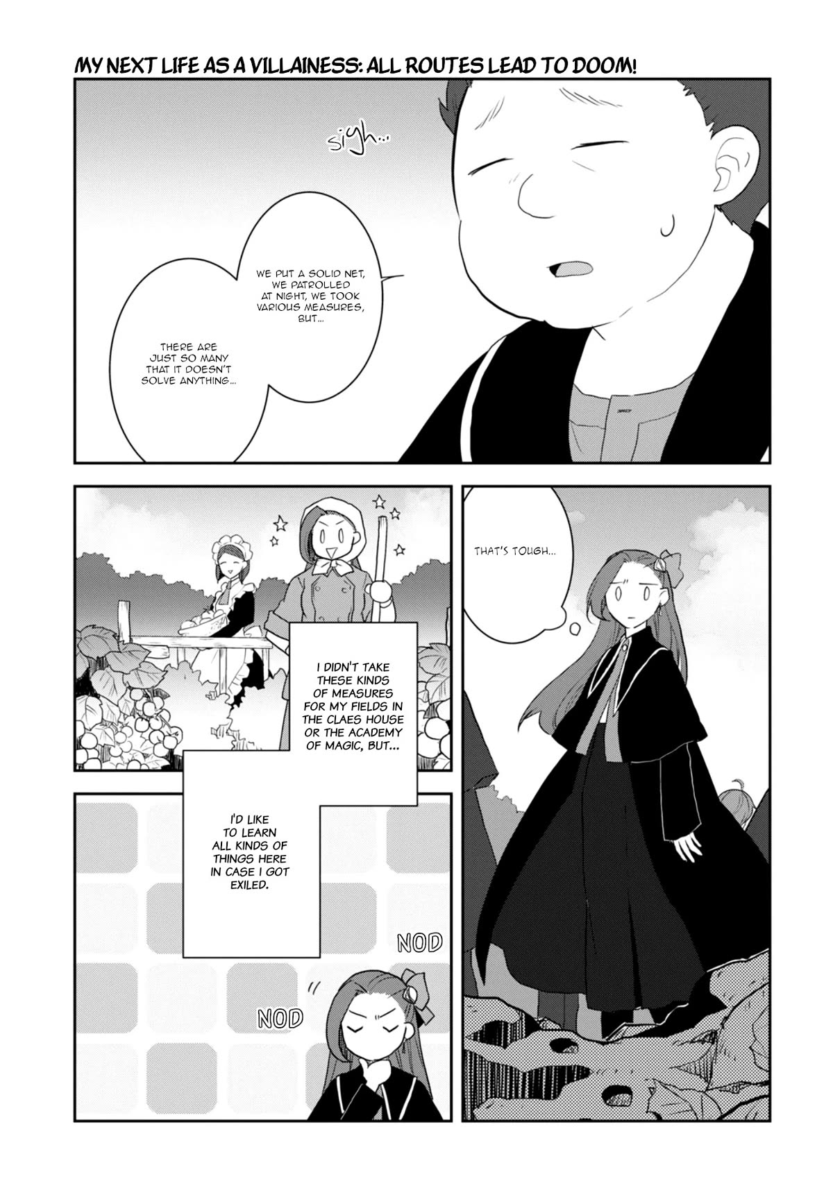 Otome Game no Hametsu Flag shika nai Akuyaku Reijou ni Tensei shite shimatta... Chapter 62 page 9 - Chapter 62: Working on the elimination of the tanukis (1)