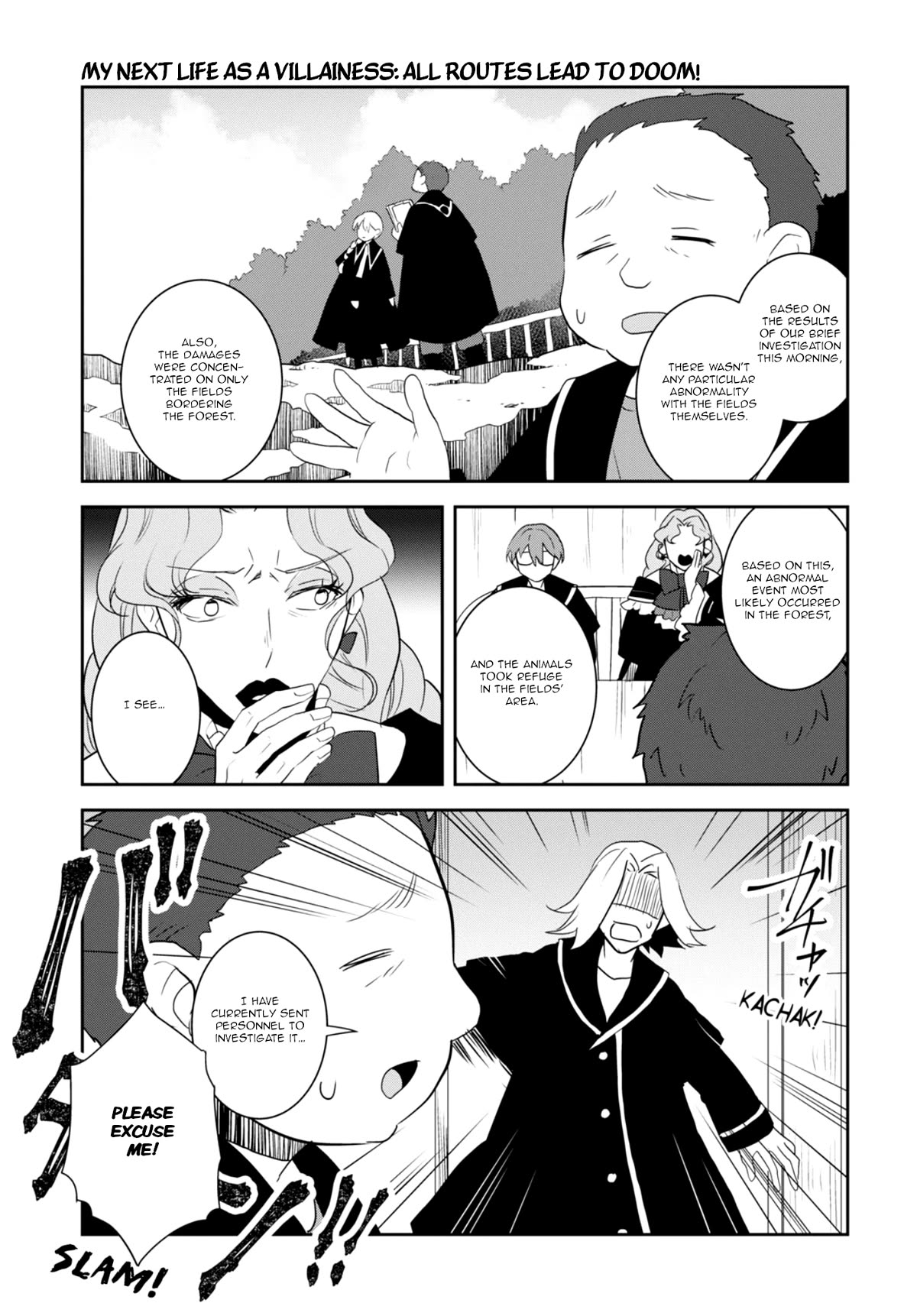 Otome Game no Hametsu Flag shika nai Akuyaku Reijou ni Tensei shite shimatta... Chapter 65 page 9 - Chapter 65: Working on the Elimination of the Tanukis (4)