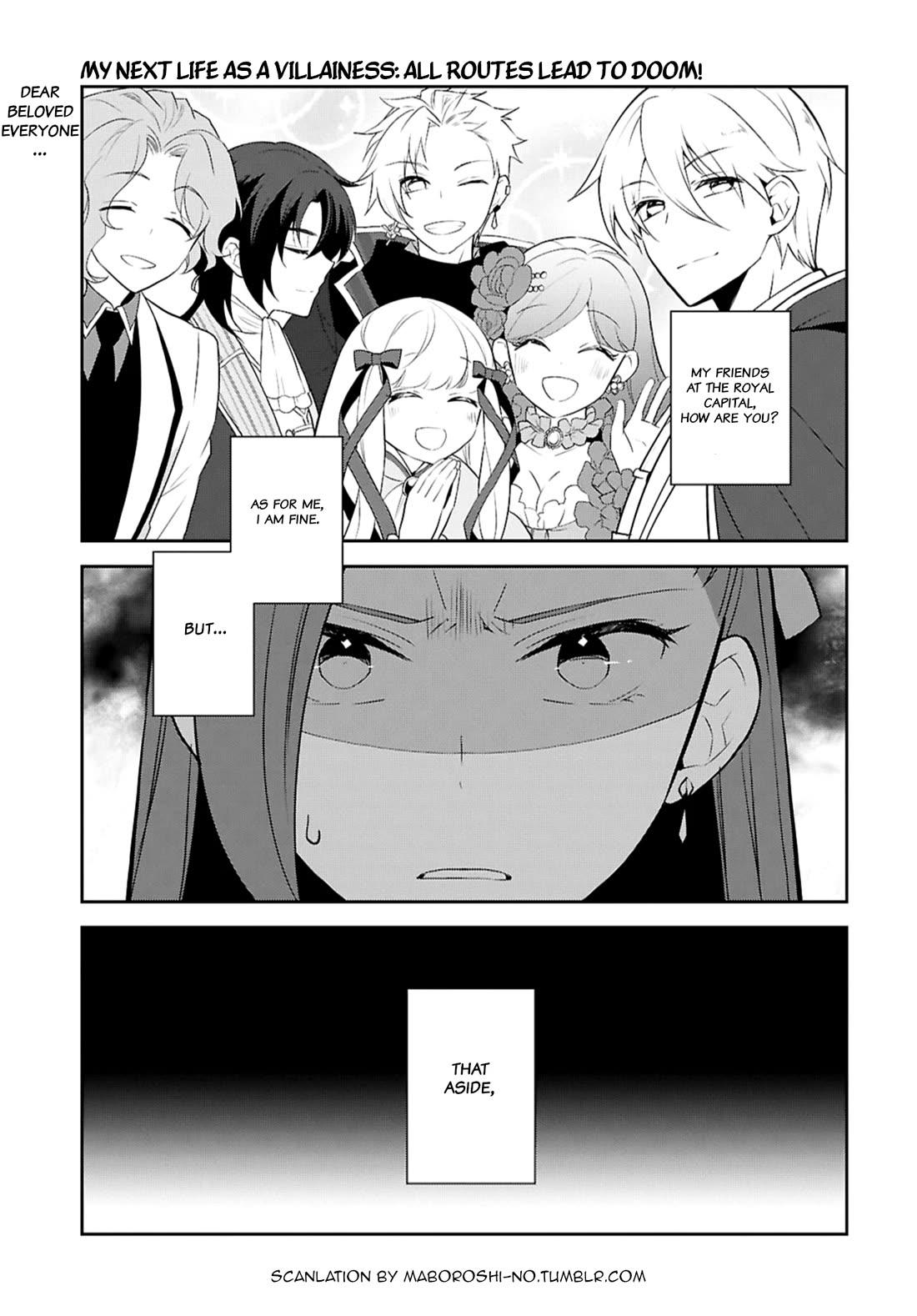 Otome Game no Hametsu Flag shika nai Akuyaku Reijou ni Tensei shite shimatta... Chapter 69 page 1 - Chapter 69: Working on the Elimination of the Tanukis (8)