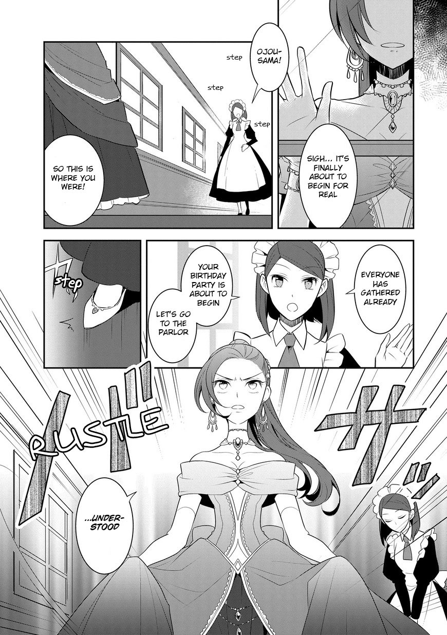 Otome Game no Hametsu Flag shika nai Akuyaku Reijou ni Tensei shite shimatta... Chapter 7 page 8 - Chapter 7