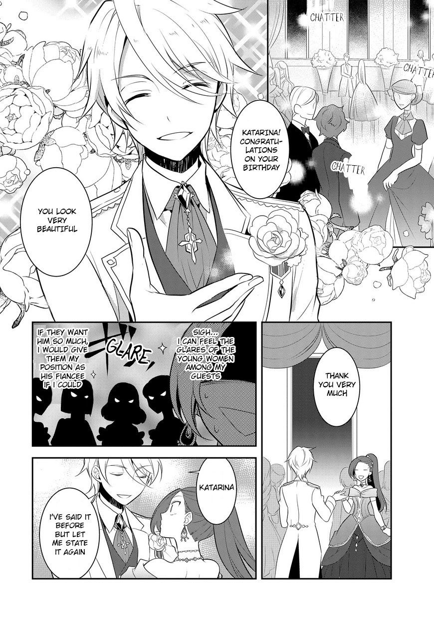 Otome Game no Hametsu Flag shika nai Akuyaku Reijou ni Tensei shite shimatta... Chapter 7 page 9 - Chapter 7