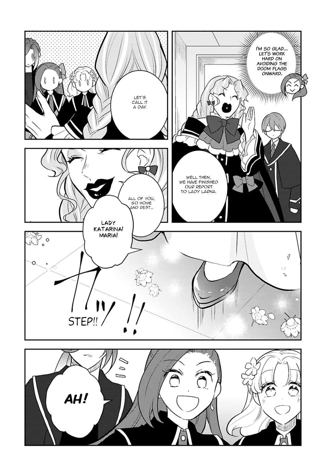 Otome Game no Hametsu Flag shika nai Akuyaku Reijou ni Tensei shite shimatta... Chapter 70 page 4 - Chapter 70: The Start of New Days (1)