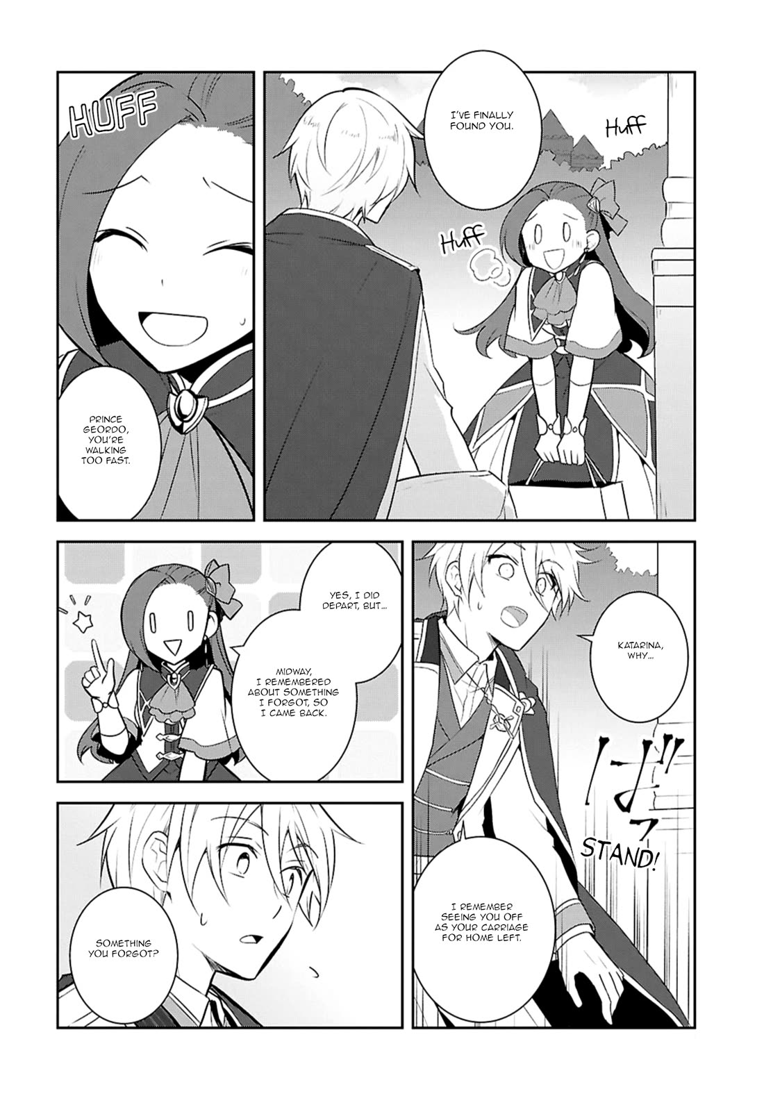 Otome Game no Hametsu Flag shika nai Akuyaku Reijou ni Tensei shite shimatta... Chapter 72 page 10 - Chapter 72: Geordo Stuart's Melancholic Tea Party