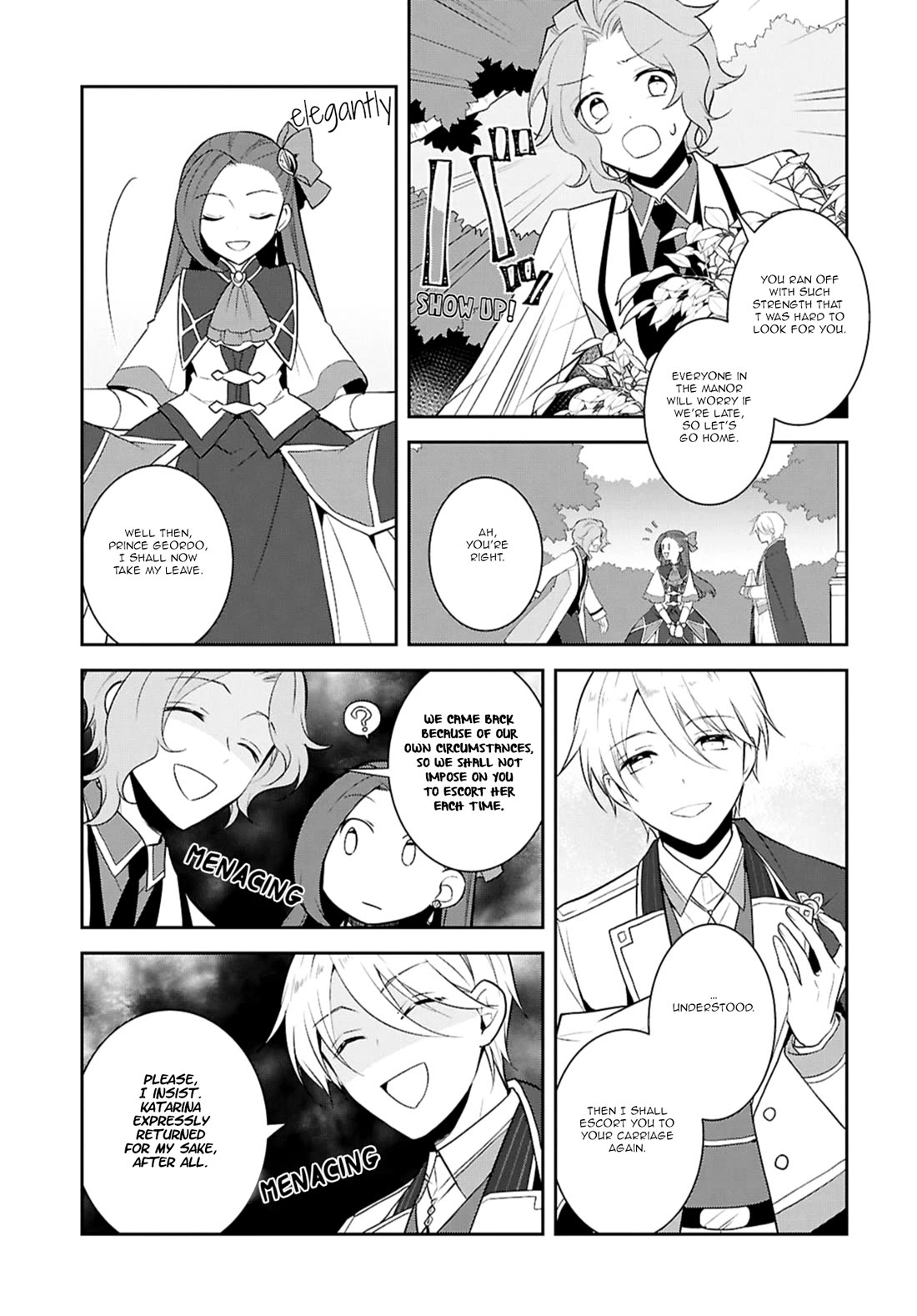 Otome Game no Hametsu Flag shika nai Akuyaku Reijou ni Tensei shite shimatta... Chapter 72 page 19 - Chapter 72: Geordo Stuart's Melancholic Tea Party