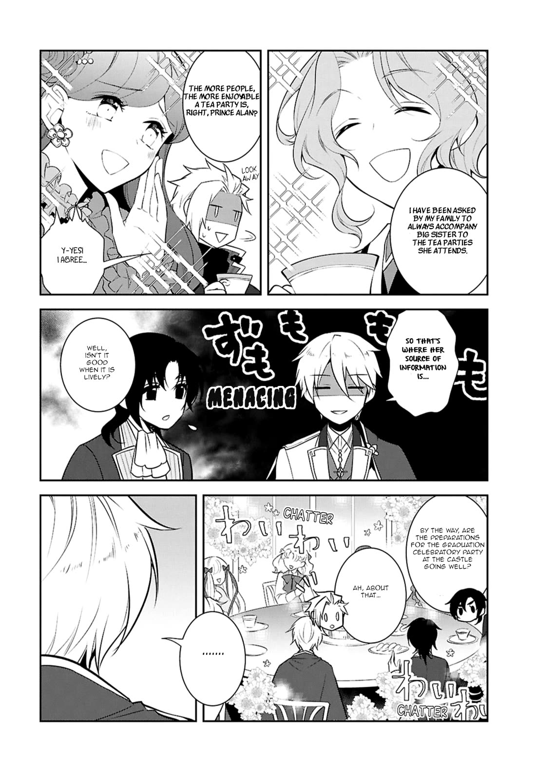 Otome Game no Hametsu Flag shika nai Akuyaku Reijou ni Tensei shite shimatta... Chapter 72 page 4 - Chapter 72: Geordo Stuart's Melancholic Tea Party