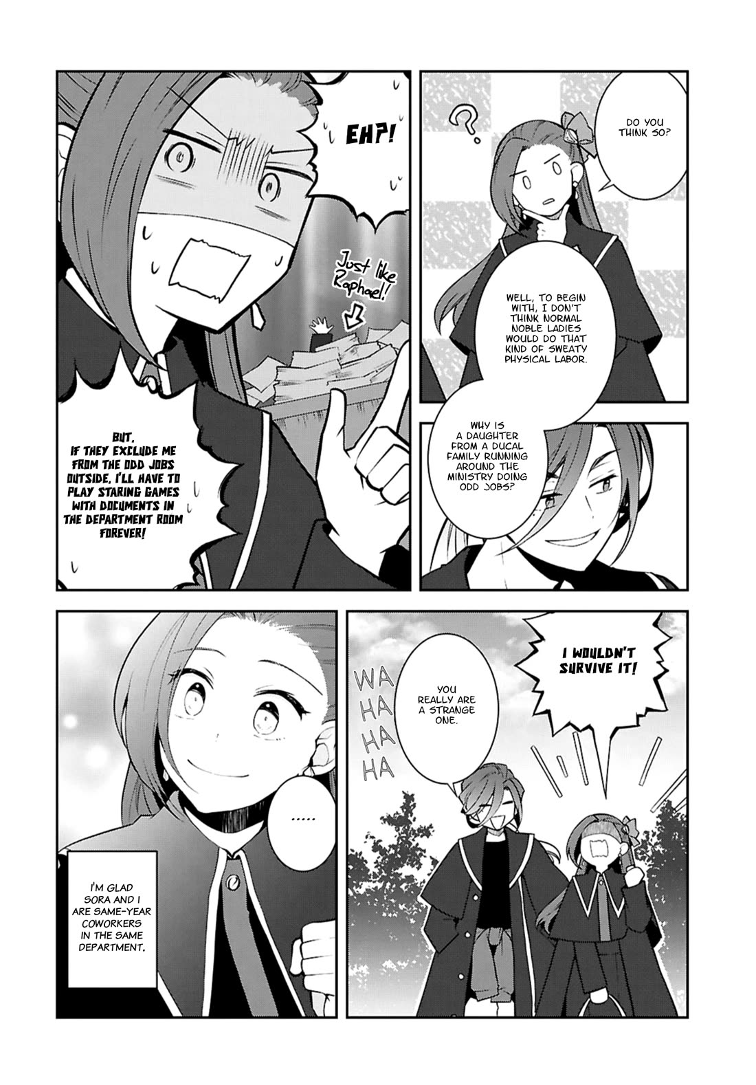 Otome Game no Hametsu Flag shika nai Akuyaku Reijou ni Tensei shite shimatta... Chapter 73 page 14 - Chapter 73: Starting My Job at the Ministry of Magic