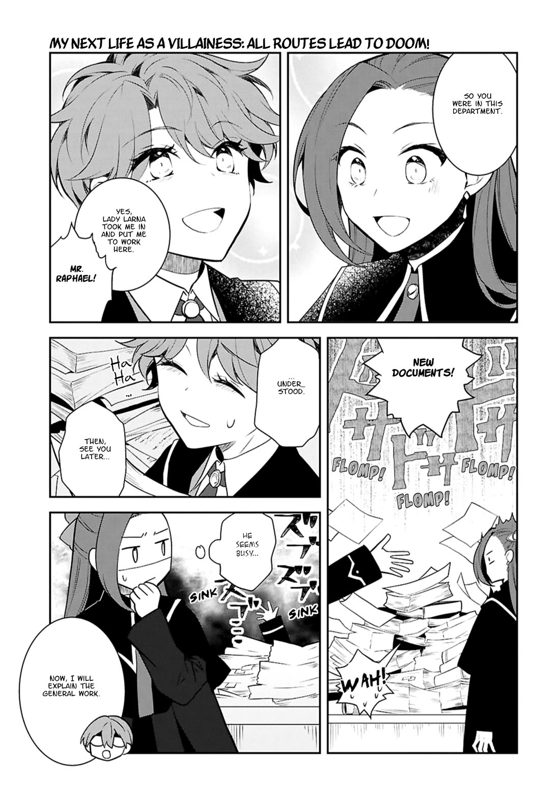 Otome Game no Hametsu Flag shika nai Akuyaku Reijou ni Tensei shite shimatta... Chapter 73 page 5 - Chapter 73: Starting My Job at the Ministry of Magic