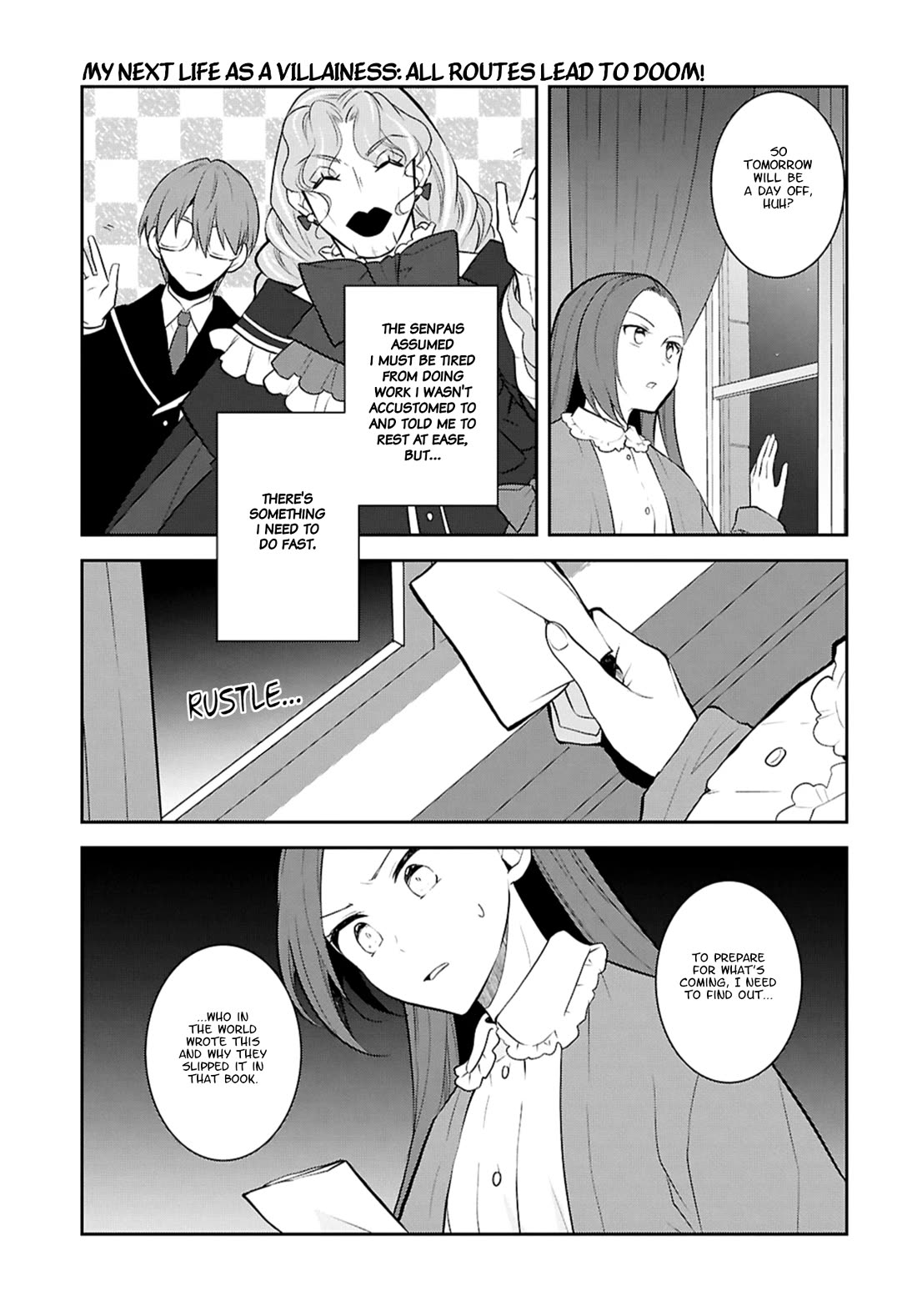 Otome Game no Hametsu Flag shika nai Akuyaku Reijou ni Tensei shite shimatta... Chapter 74 page 11 - Chapter 74: In the Castle's Depths (1)