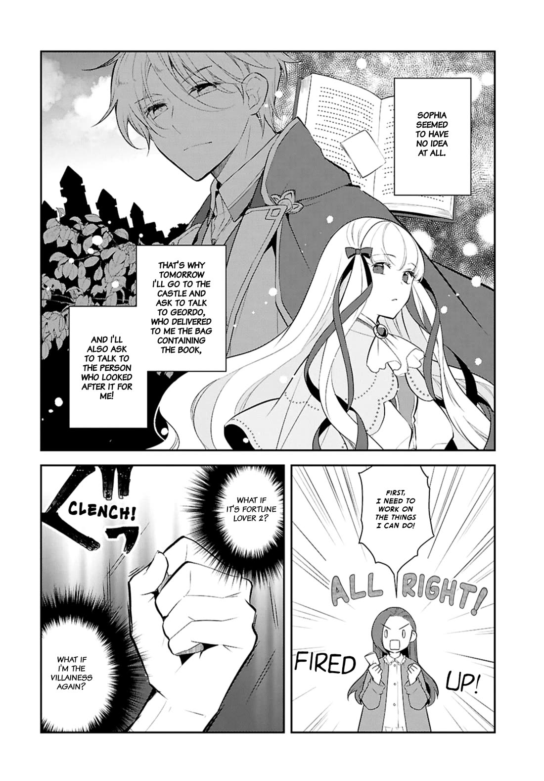 Otome Game no Hametsu Flag shika nai Akuyaku Reijou ni Tensei shite shimatta... Chapter 74 page 12 - Chapter 74: In the Castle's Depths (1)