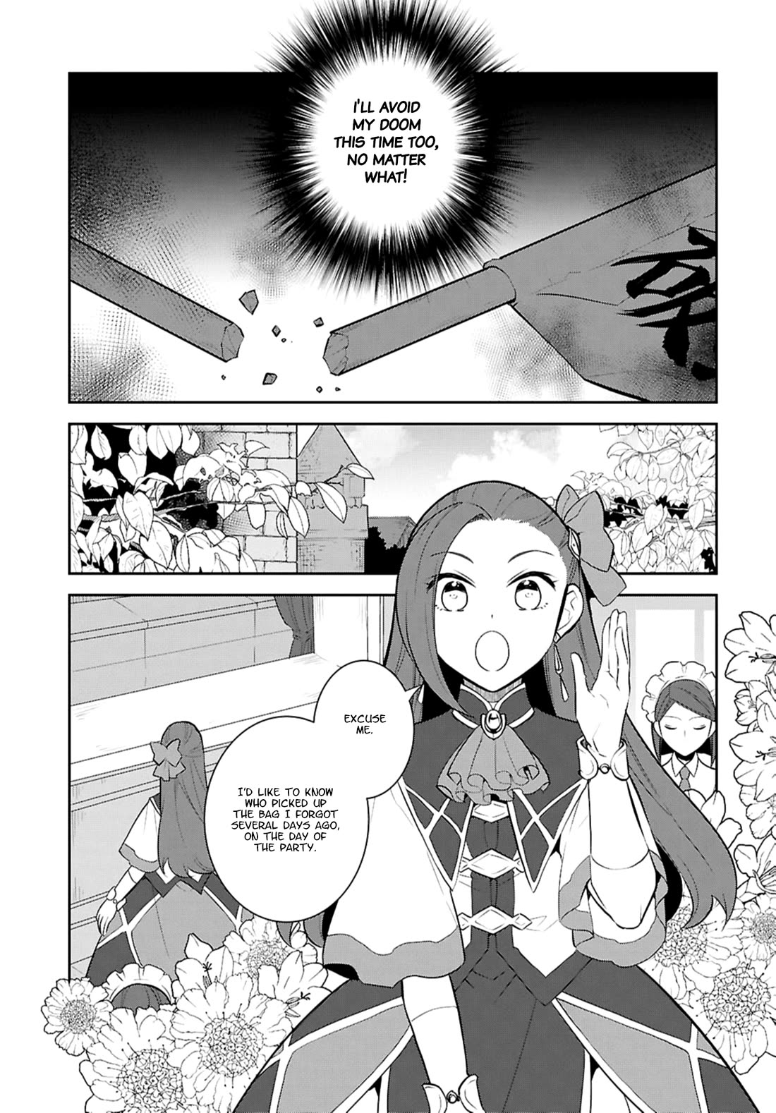 Otome Game no Hametsu Flag shika nai Akuyaku Reijou ni Tensei shite shimatta... Chapter 74 page 13 - Chapter 74: In the Castle's Depths (1)
