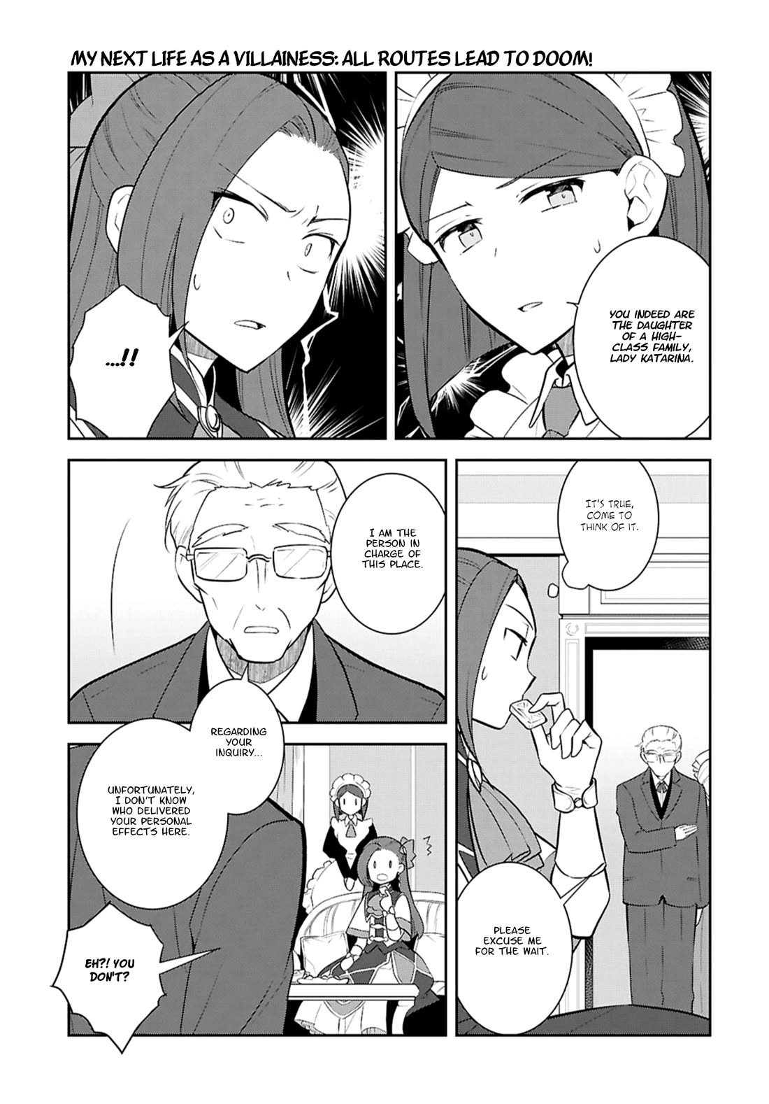 Otome Game no Hametsu Flag shika nai Akuyaku Reijou ni Tensei shite shimatta... Chapter 74 page 15 - Chapter 74: In the Castle's Depths (1)