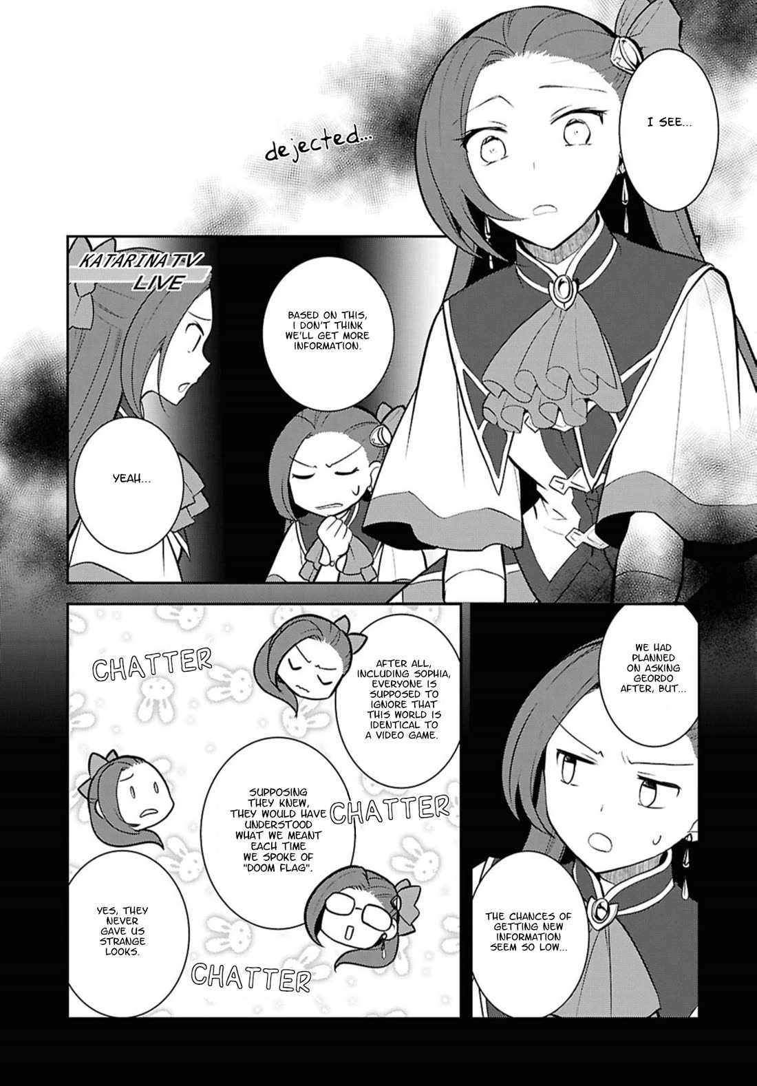Otome Game no Hametsu Flag shika nai Akuyaku Reijou ni Tensei shite shimatta... Chapter 74 page 19 - Chapter 74: In the Castle's Depths (1)