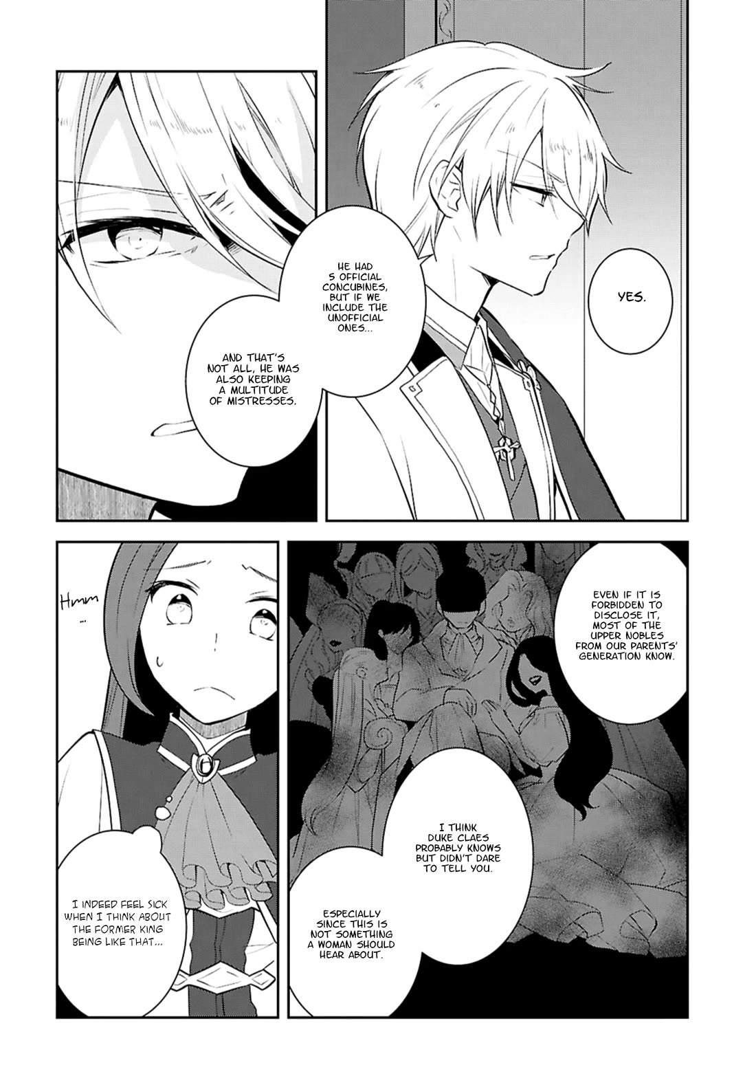 Otome Game no Hametsu Flag shika nai Akuyaku Reijou ni Tensei shite shimatta... Chapter 75 page 14 - Chapter 75: In the Castle's Depths (2)