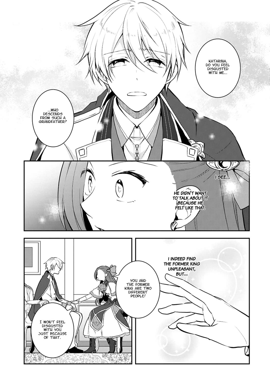 Otome Game no Hametsu Flag shika nai Akuyaku Reijou ni Tensei shite shimatta... Chapter 75 page 17 - Chapter 75: In the Castle's Depths (2)