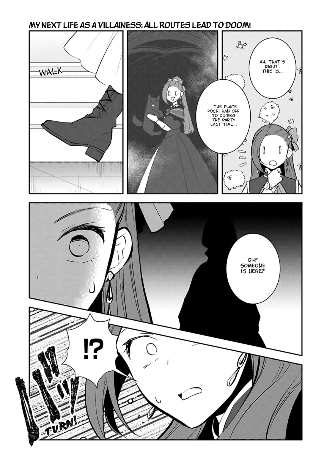 Otome Game no Hametsu Flag shika nai Akuyaku Reijou ni Tensei shite shimatta... Chapter 75 page 3 - Chapter 75: In the Castle's Depths (2)