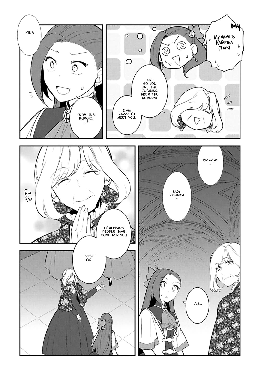 Otome Game no Hametsu Flag shika nai Akuyaku Reijou ni Tensei shite shimatta... Chapter 75 page 8 - Chapter 75: In the Castle's Depths (2)