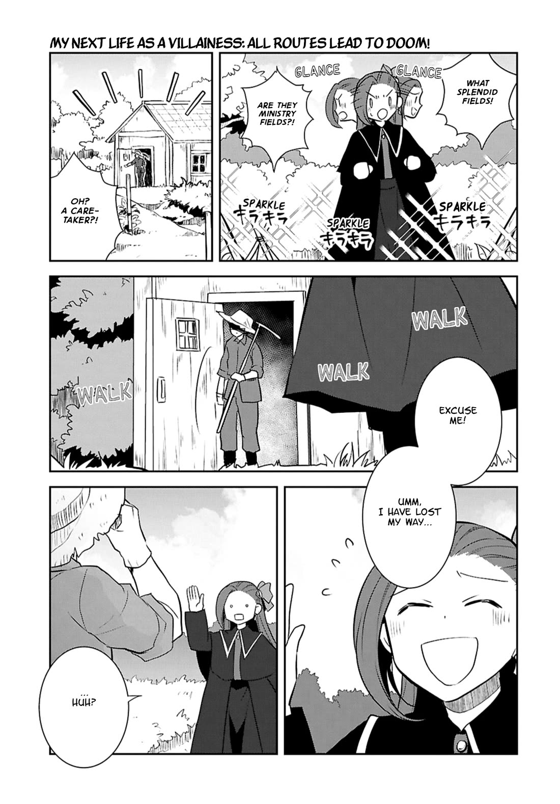 Otome Game no Hametsu Flag shika nai Akuyaku Reijou ni Tensei shite shimatta... Chapter 76 page 17 - Chapter 76: Finding Magnificent Fields (1)