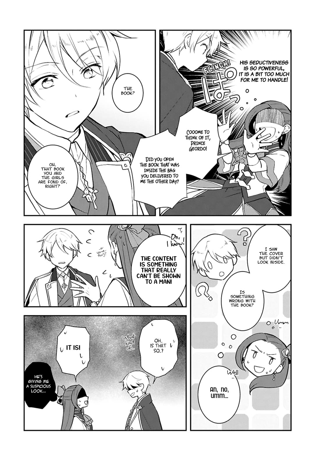 Otome Game no Hametsu Flag shika nai Akuyaku Reijou ni Tensei shite shimatta... Chapter 76 page 4 - Chapter 76: Finding Magnificent Fields (1)