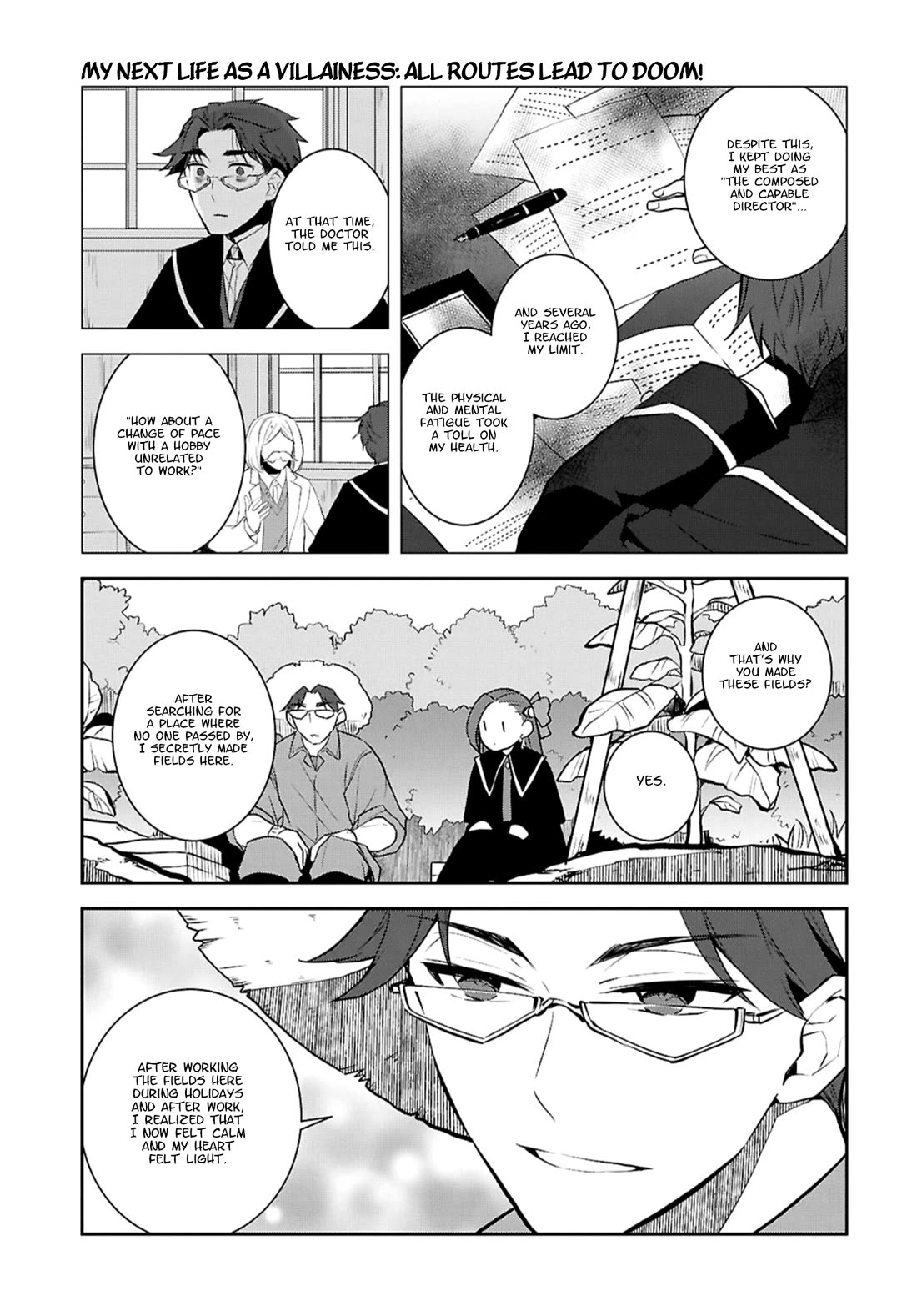 Otome Game no Hametsu Flag shika nai Akuyaku Reijou ni Tensei shite shimatta... Chapter 77 page 9 - Chapter 77: Finding Magnificent Fields (2)