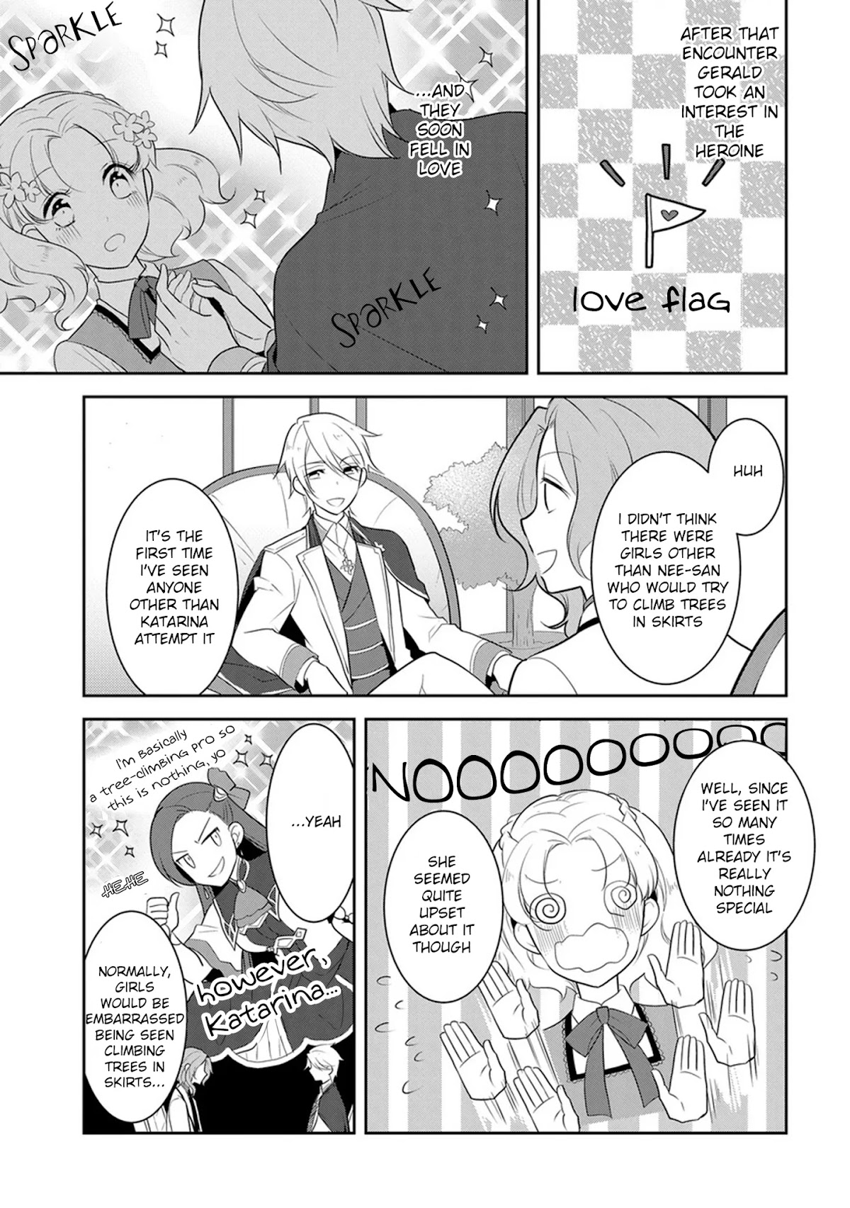 Otome Game no Hametsu Flag shika nai Akuyaku Reijou ni Tensei shite shimatta... Chapter 8 page 10 - Chapter 8: I Enrolled in Magic School! - Part 1