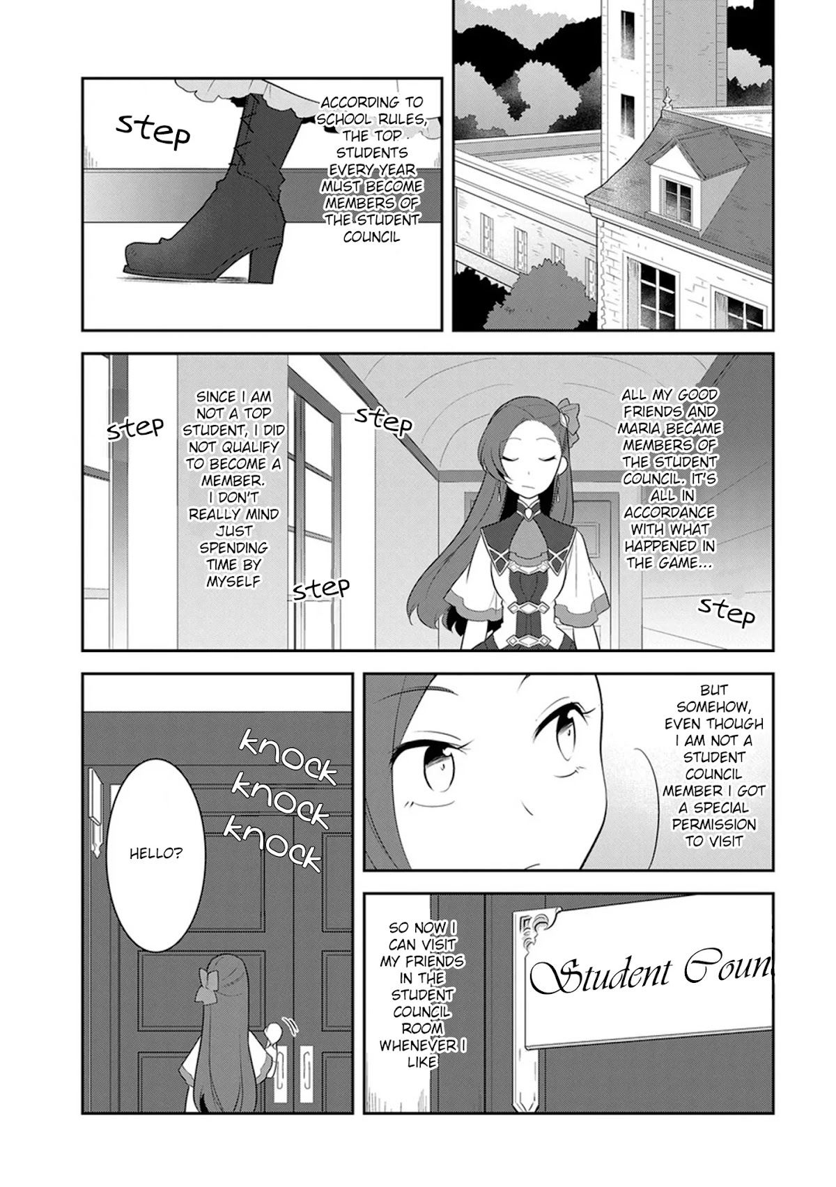Otome Game no Hametsu Flag shika nai Akuyaku Reijou ni Tensei shite shimatta... Chapter 8 page 34 - Chapter 8: I Enrolled in Magic School! - Part 1