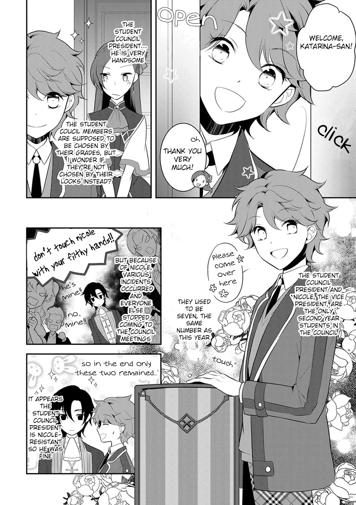 Otome Game no Hametsu Flag shika nai Akuyaku Reijou ni Tensei shite shimatta... Chapter 8 page 35 - Chapter 8: I Enrolled in Magic School! - Part 1