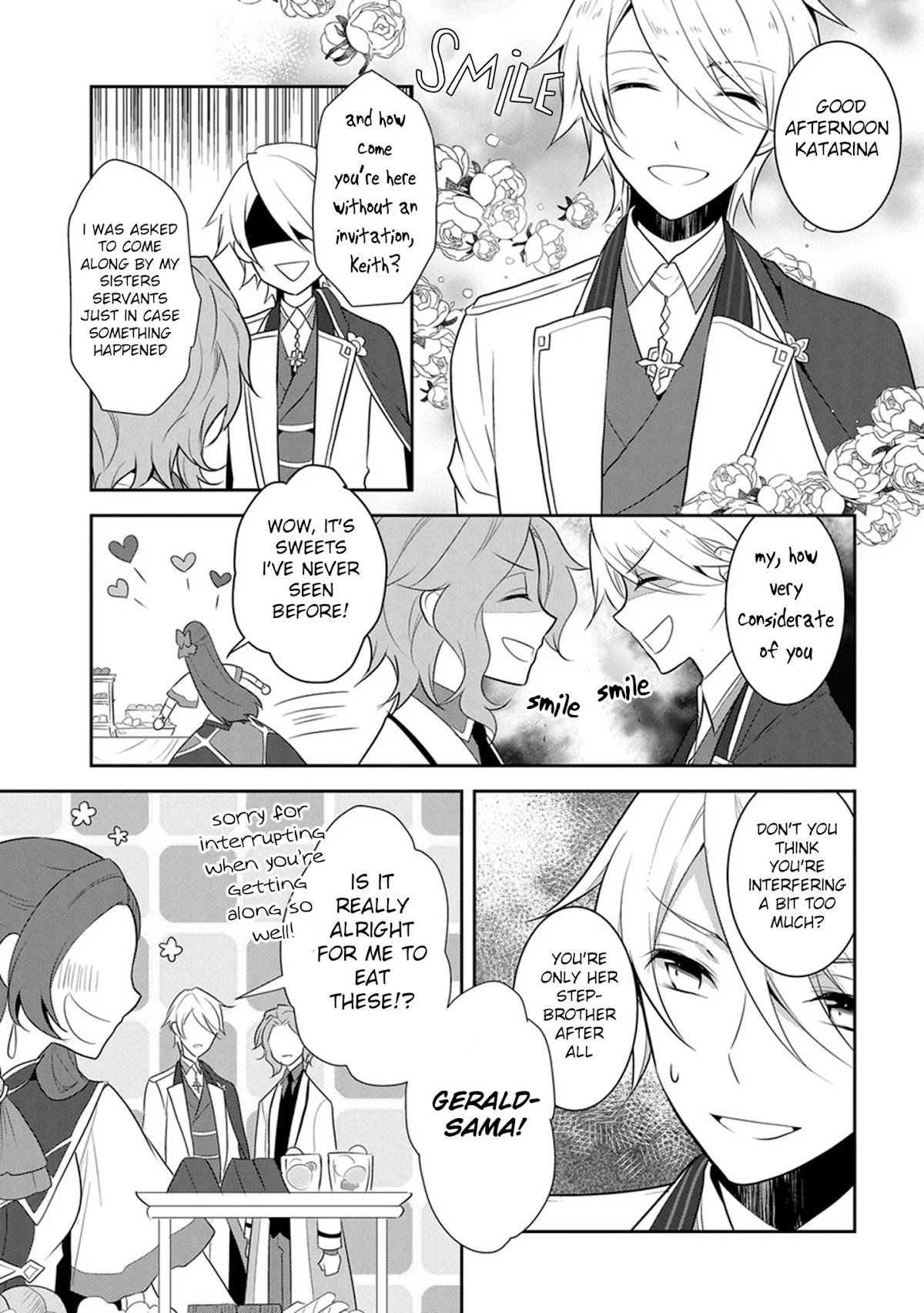 Otome Game no Hametsu Flag shika nai Akuyaku Reijou ni Tensei shite shimatta... Chapter 8 page 6 - Chapter 8: I Enrolled in Magic School! - Part 1