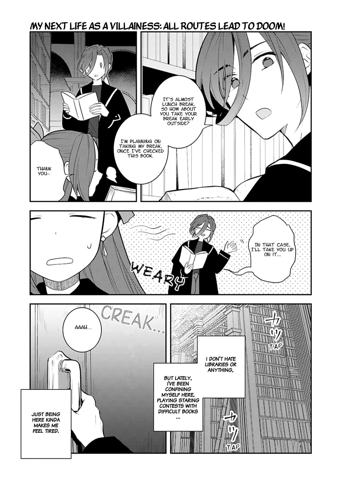 Otome Game no Hametsu Flag shika nai Akuyaku Reijou ni Tensei shite shimatta... Chapter 82 page 3 - Chapter 82