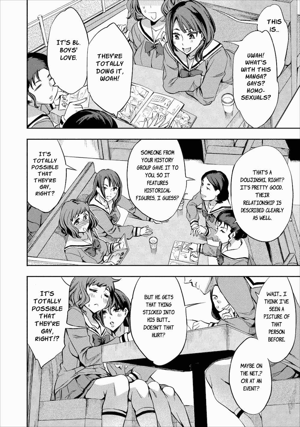 Otome Historic Chapter 4 page 10 - Chapter 4: Touko, seriously, what are you studying?
