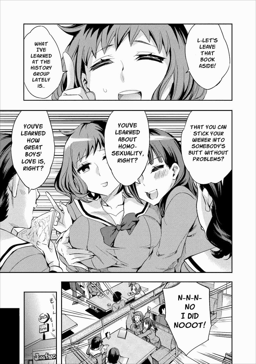 Otome Historic Chapter 4 page 11 - Chapter 4: Touko, seriously, what are you studying?