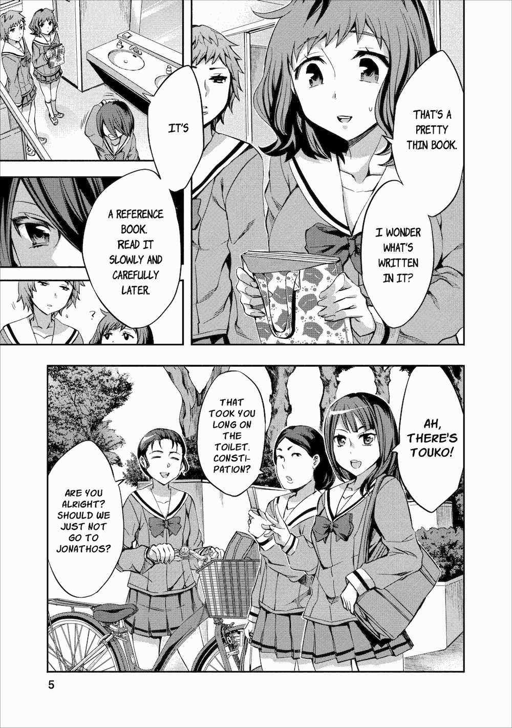 Otome Historic Chapter 4 page 5 - Chapter 4: Touko, seriously, what are you studying?