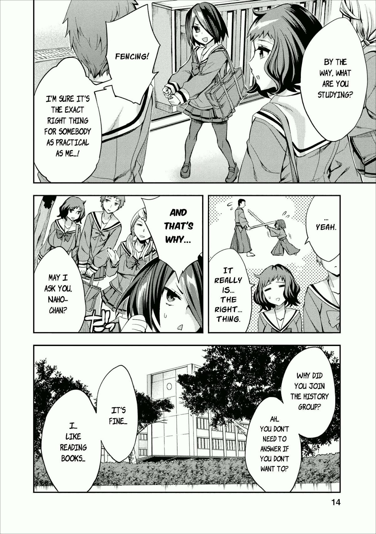 Otome Historic Chapter 6 page 14 - Chapter 6: Sympathy Points