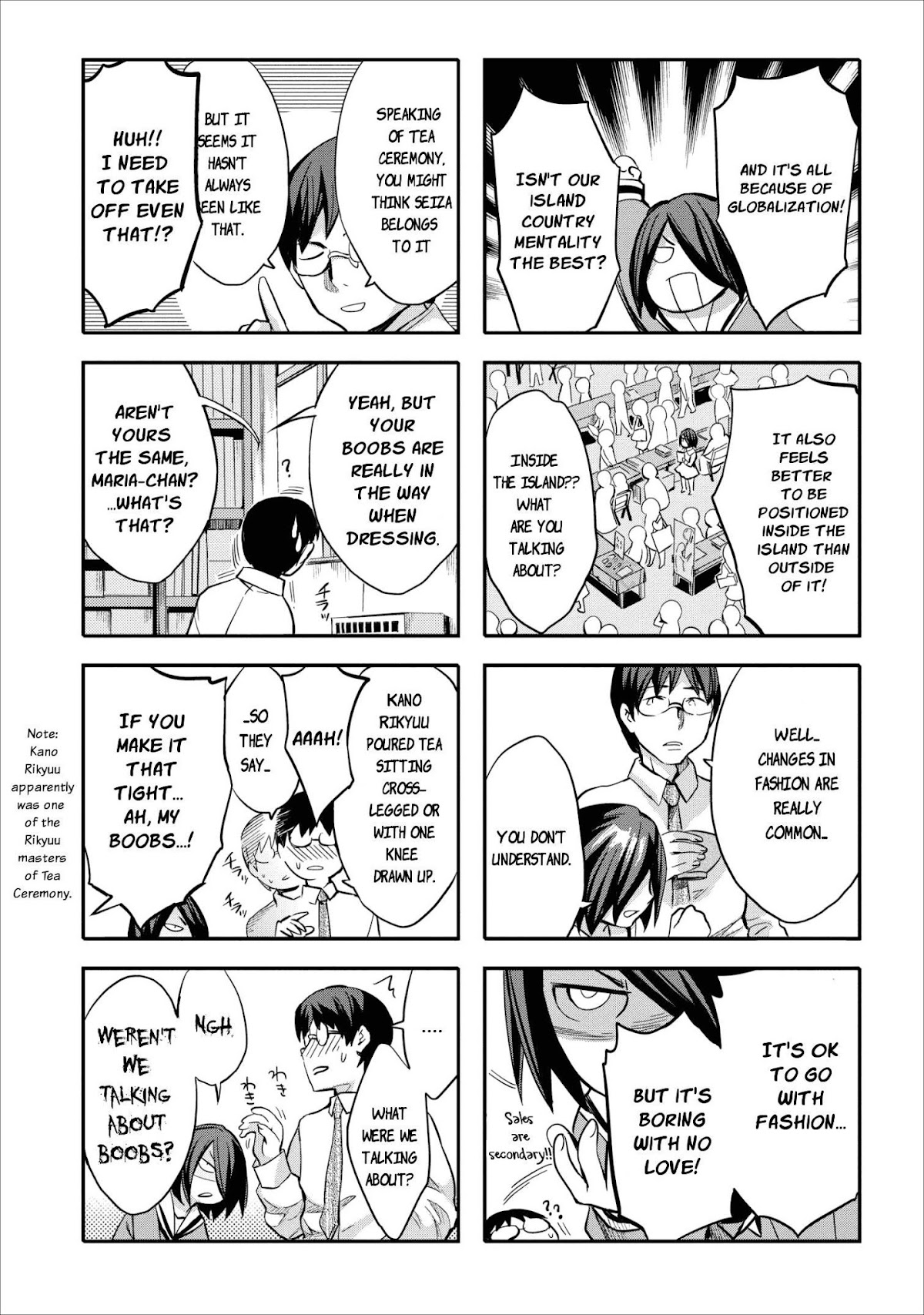 Otome Historic Chapter 8 page 8 - Chapter 8: A Serious Problem