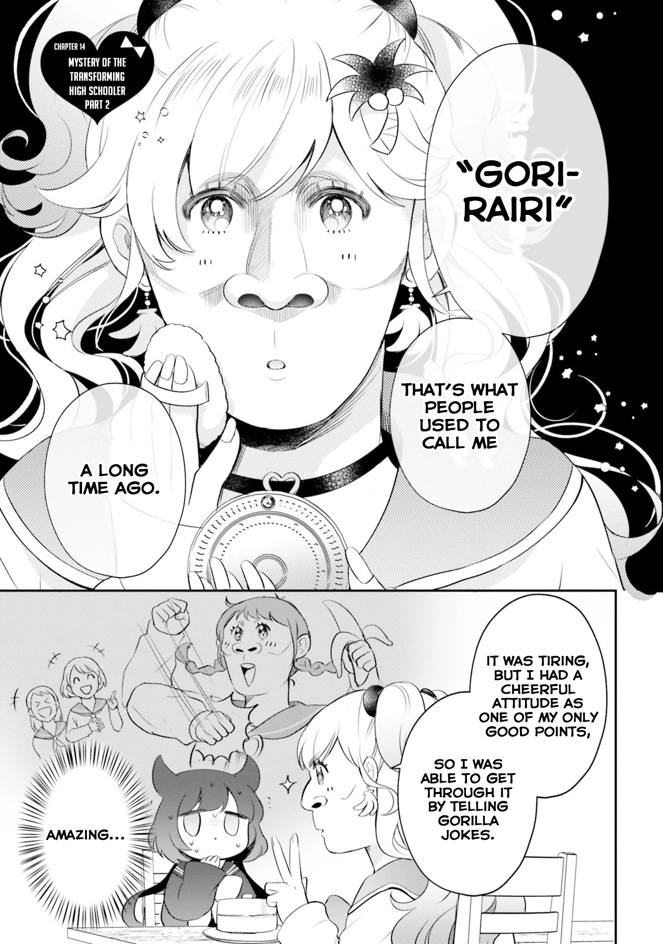 Otome Monster Caramelize Chapter 14 page 1 - Chapter 14: Mystery of the Transforming High Schooler - Part 2