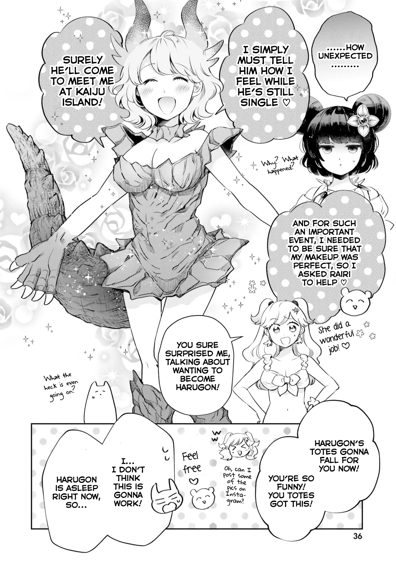 Otome Monster Caramelize Chapter 18 page 14 - Chapter 18: Manatsu's Monster Island Vacation!! Part 1