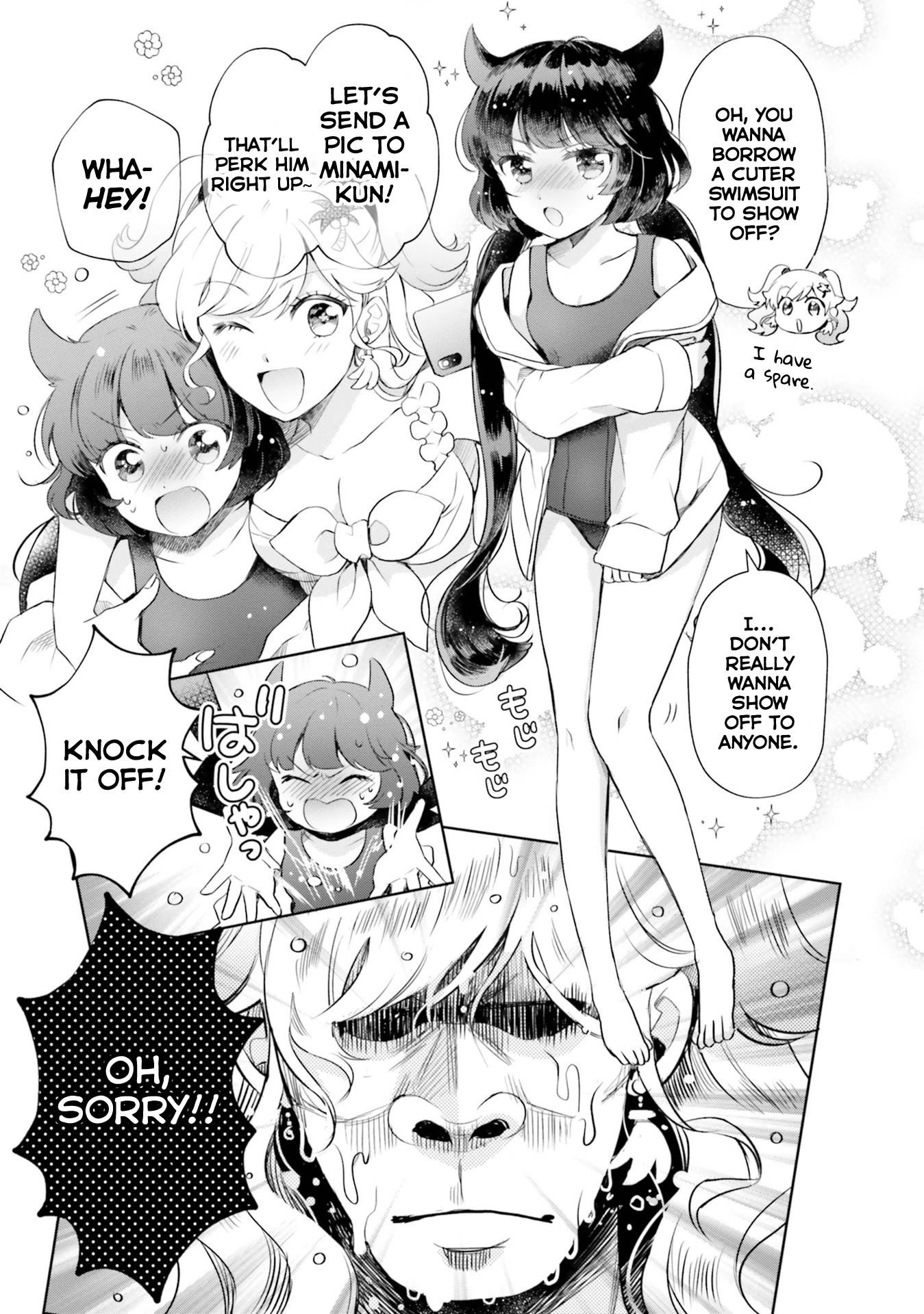 Otome Monster Caramelize Chapter 18 page 9 - Chapter 18: Manatsu's Monster Island Vacation!! Part 1