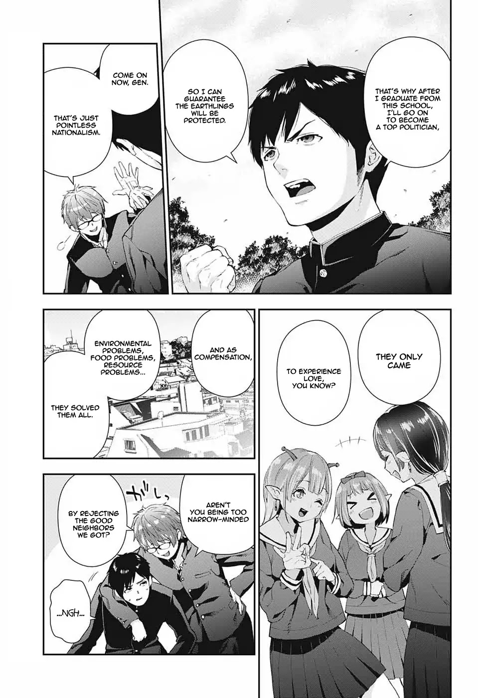 Otome no Harawata Hoshi no Iro Chapter 1 page 10 - Chapter 1: Burn Up, Gen