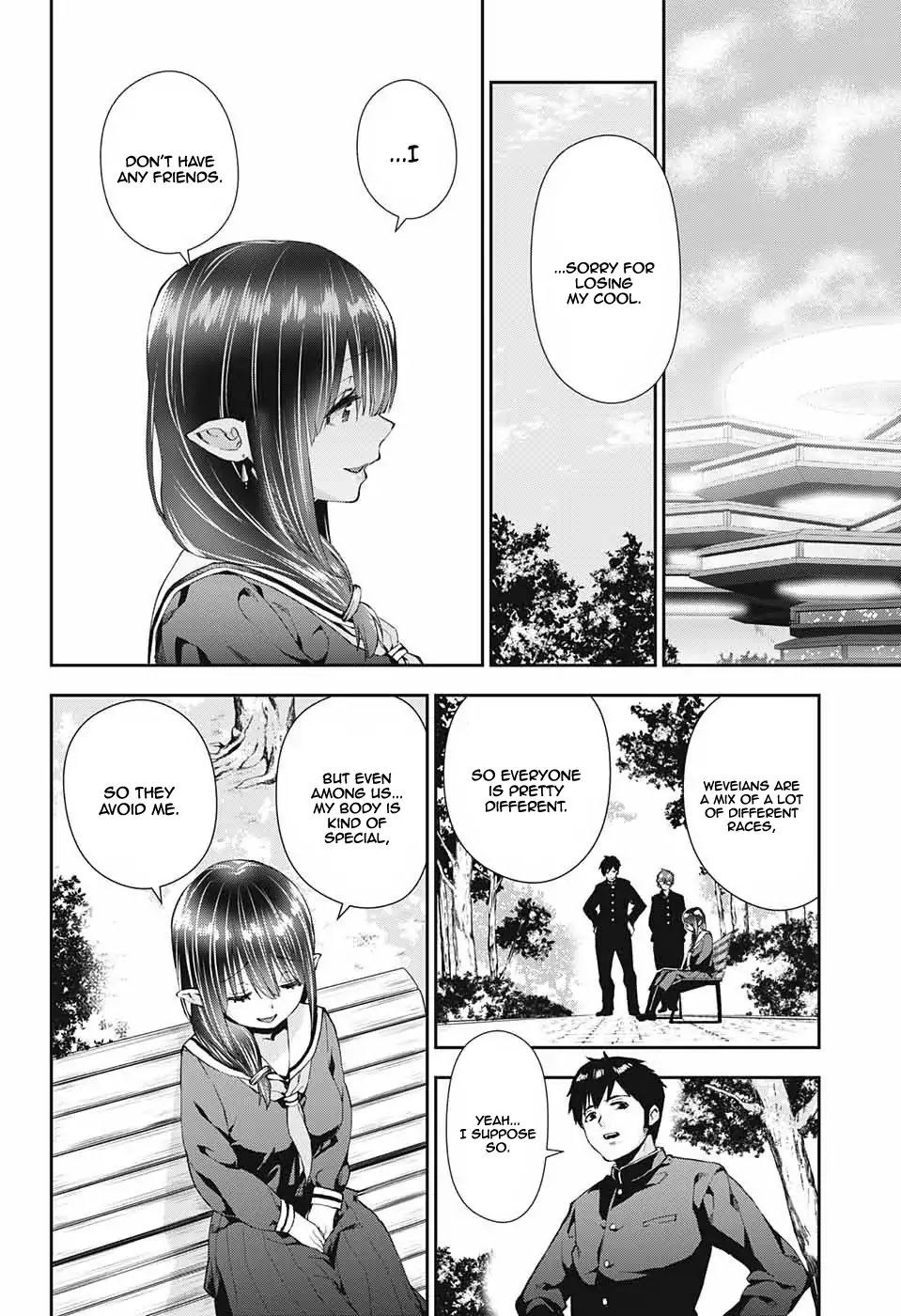 Otome no Harawata Hoshi no Iro Chapter 1 page 21 - Chapter 1: Burn Up, Gen