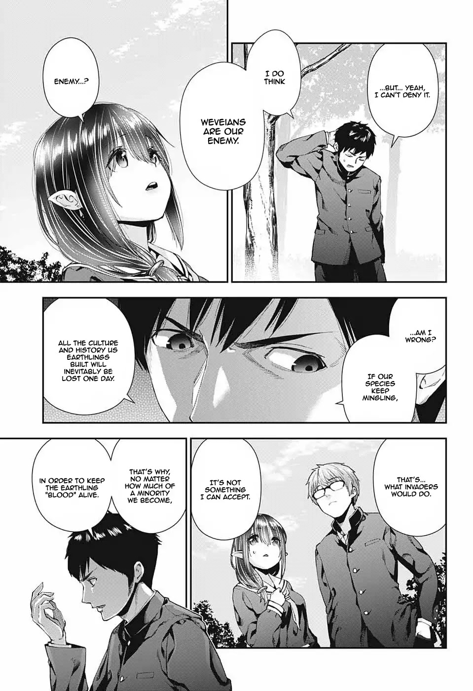 Otome no Harawata Hoshi no Iro Chapter 1 page 24 - Chapter 1: Burn Up, Gen