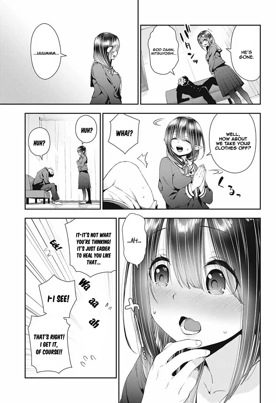 Otome no Harawata Hoshi no Iro Chapter 1 page 34 - Chapter 1: Burn Up, Gen