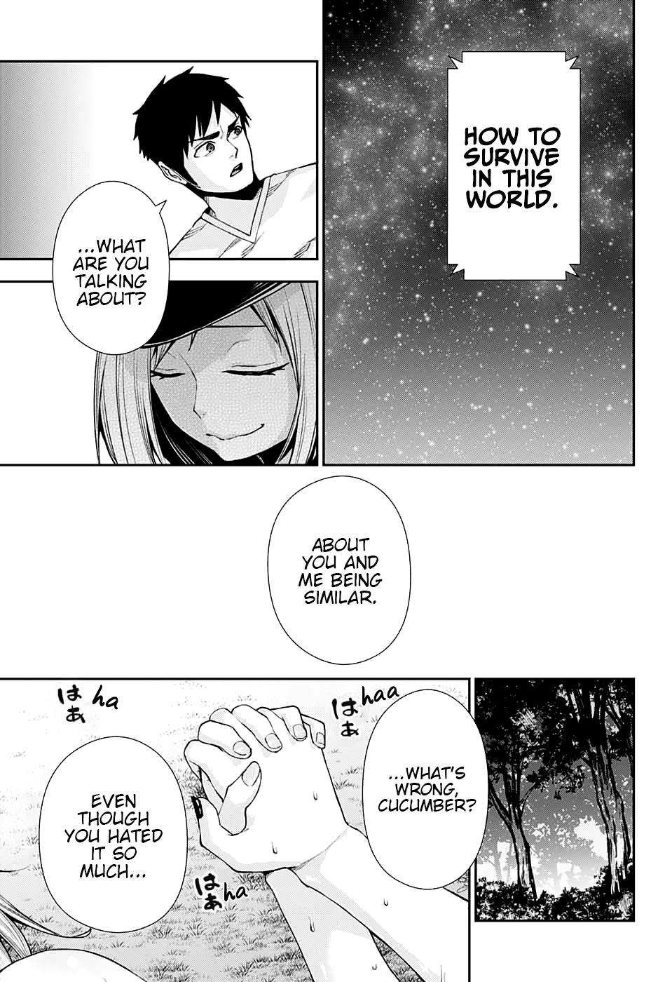 Otome no Harawata Hoshi no Iro Chapter 11 page 28 - Chapter 11: Gangimari BBQ