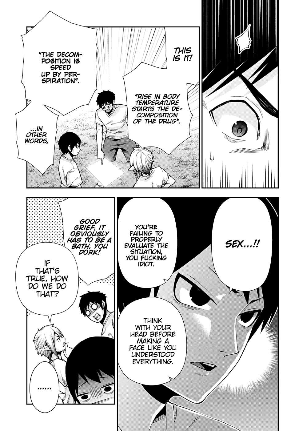 Otome no Harawata Hoshi no Iro Chapter 11 page 34 - Chapter 11: Gangimari BBQ