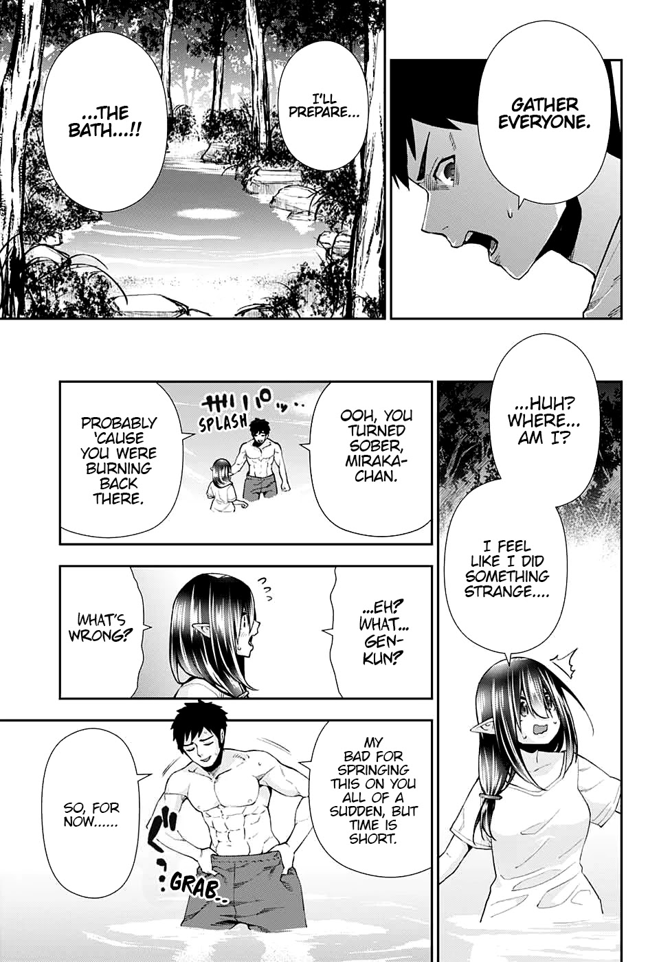 Otome no Harawata Hoshi no Iro Chapter 11 page 36 - Chapter 11: Gangimari BBQ