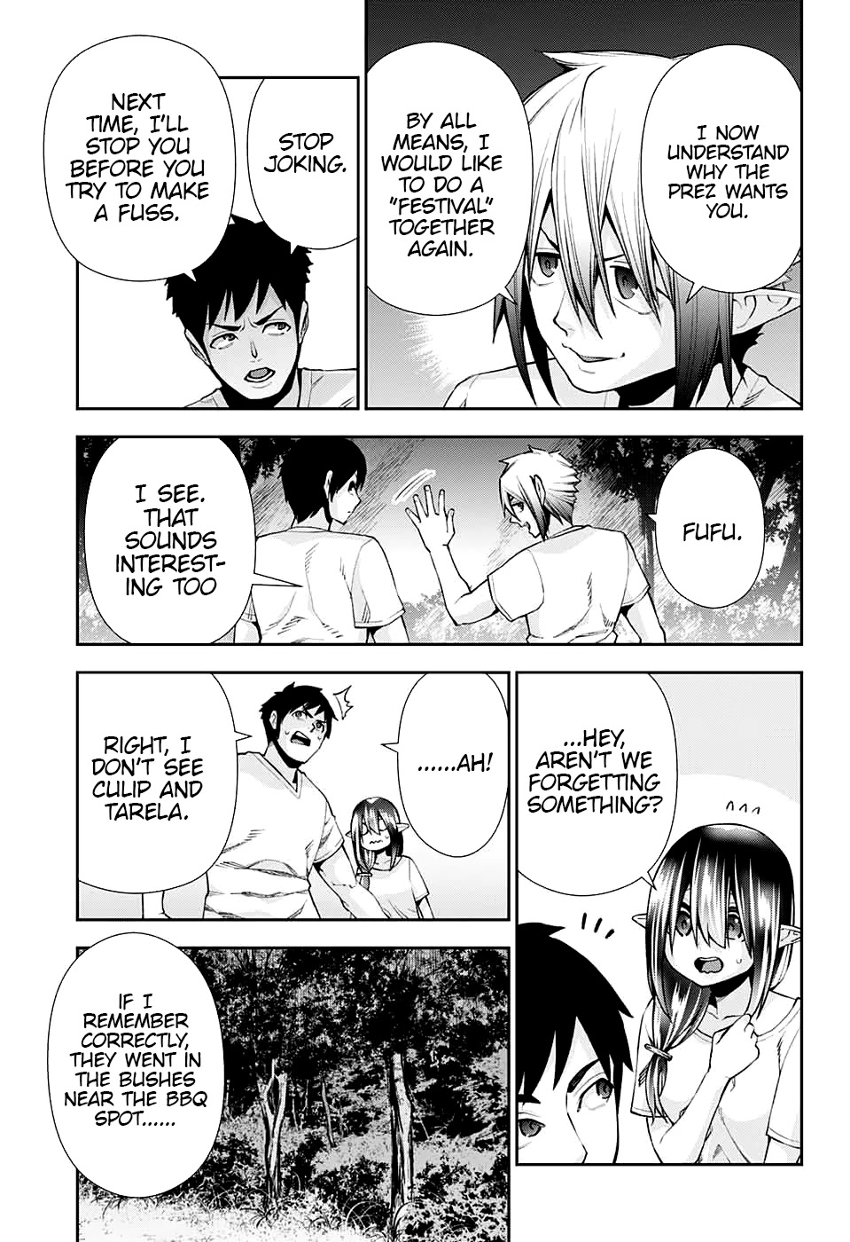Otome no Harawata Hoshi no Iro Chapter 11 page 40 - Chapter 11: Gangimari BBQ