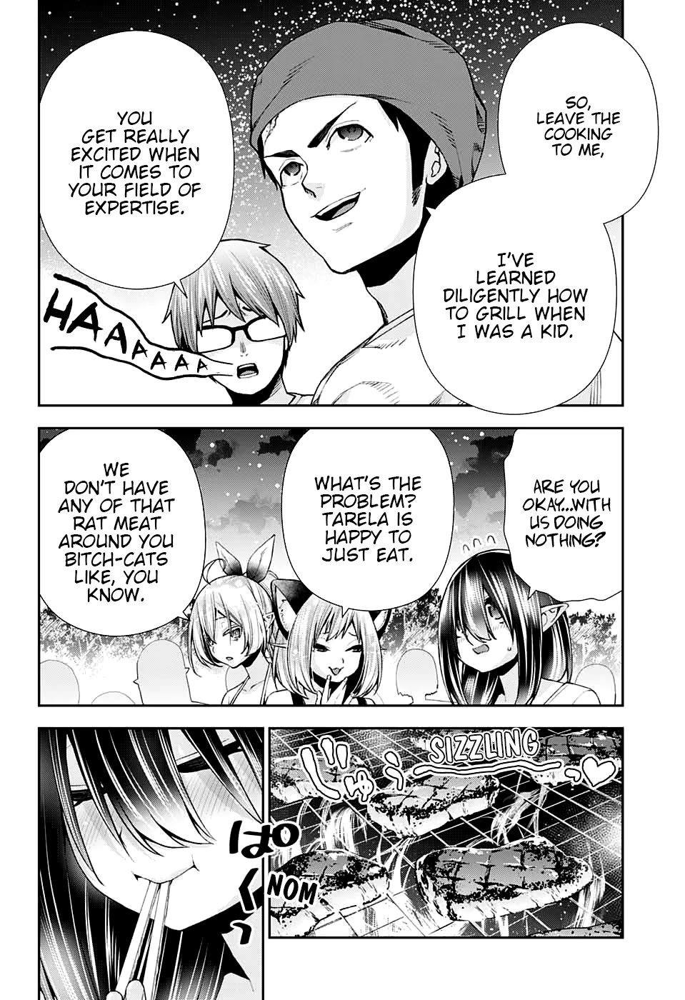 Otome no Harawata Hoshi no Iro Chapter 11 page 5 - Chapter 11: Gangimari BBQ
