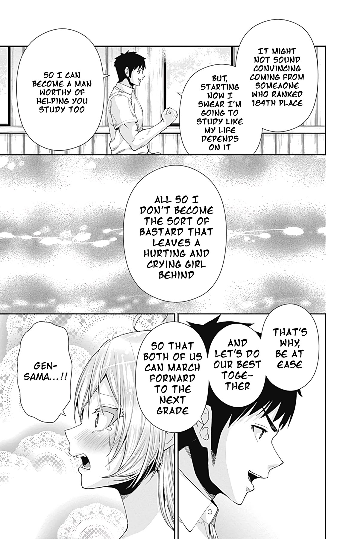 Otome no Harawata Hoshi no Iro Chapter 13 page 34 - Chapter 13: Cramming