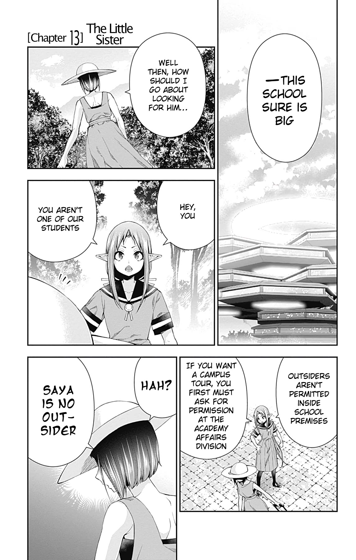 Otome no Harawata Hoshi no Iro Chapter 14 page 2 - Chapter 14: The Little Sister