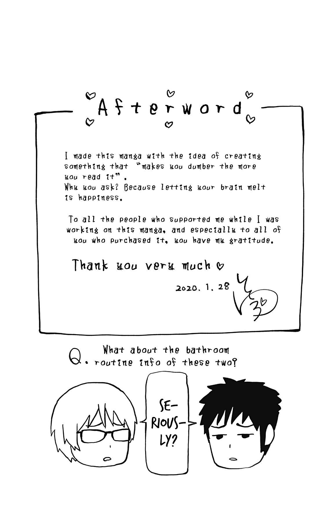 Otome no Harawata Hoshi no Iro Chapter 15 page 46 - Chapter 15: And From Now on Too [END]