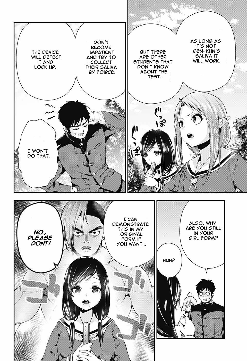 Otome no Harawata Hoshi no Iro Chapter 7 page 10 - Chapter 7: Holy Water From Above
