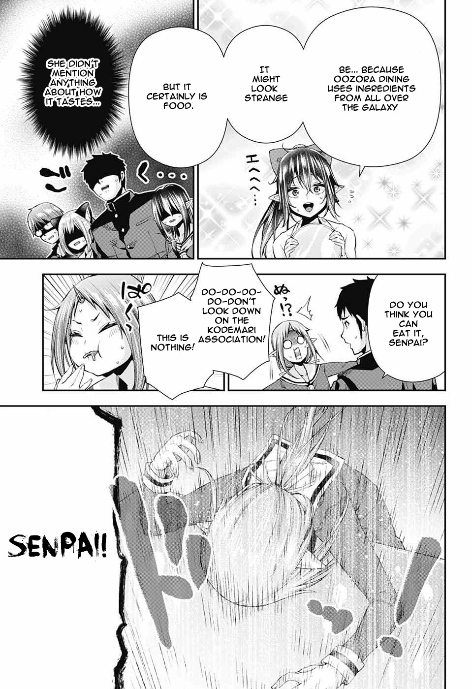 Otome no Harawata Hoshi no Iro Chapter 8 page 18 - Chapter 8: Food Terrorism